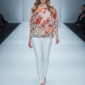 • Elevated Floral Blouse | Minimal Luxe Summer Look